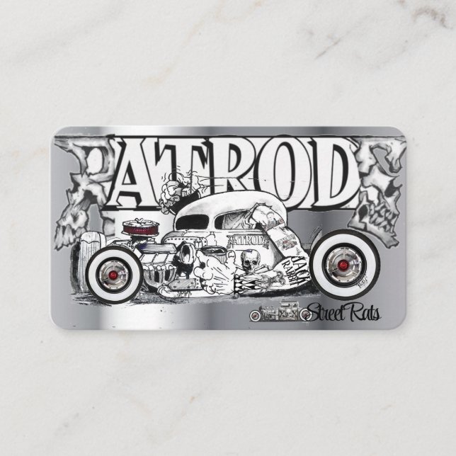 Tarjeta de presentación de plantilla (Anverso)