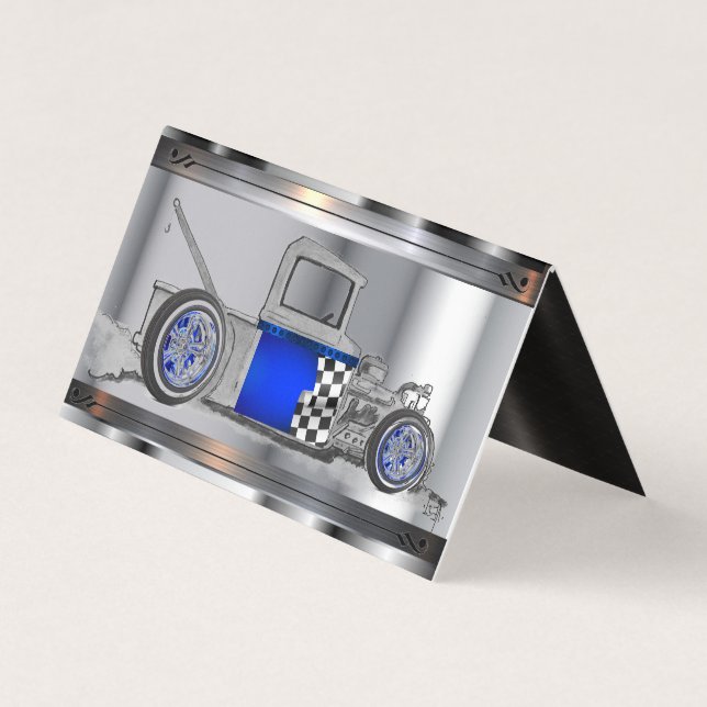 Tarjeta de presentación de plantilla de camión de  (Anverso)