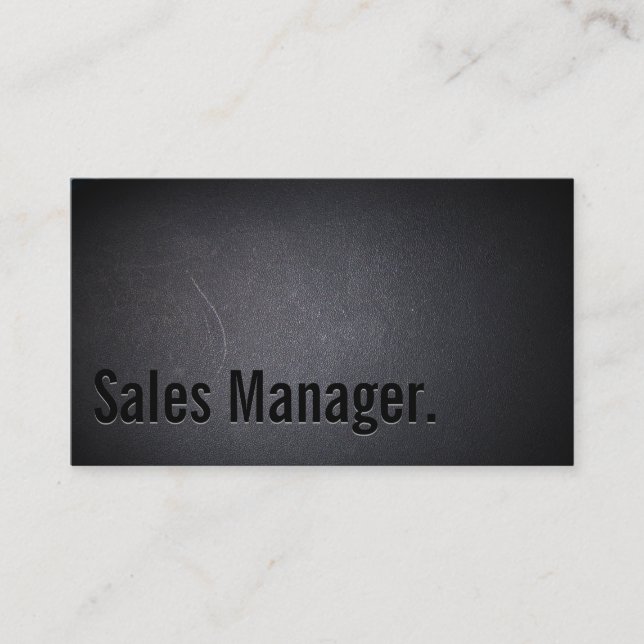 Tarjeta de presentación de Professional Black Sale (Anverso)