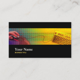 Tarjeta de presentación de programadores especiali