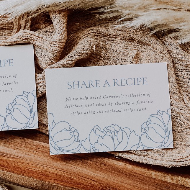 Tarjeta de presentación de receta para la ducha de (Subido por el creador)