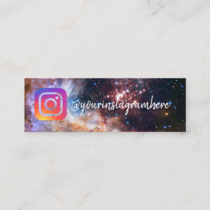 tarjeta de presentación de redes sociales