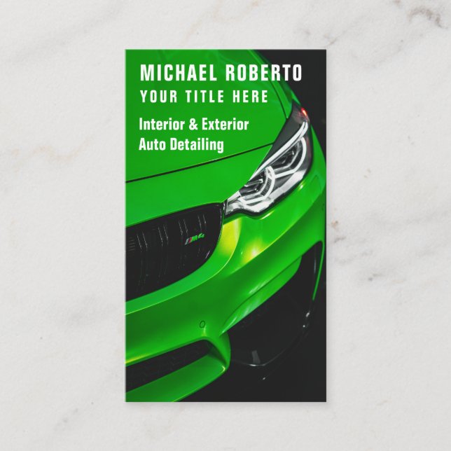 Tarjeta de presentación de reparación automática d (Anverso)