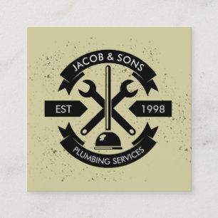 Tarjeta de presentación de reparación de hogar de 