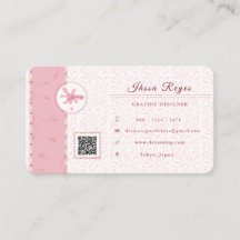 Tarjeta de presentación de Rosegold
