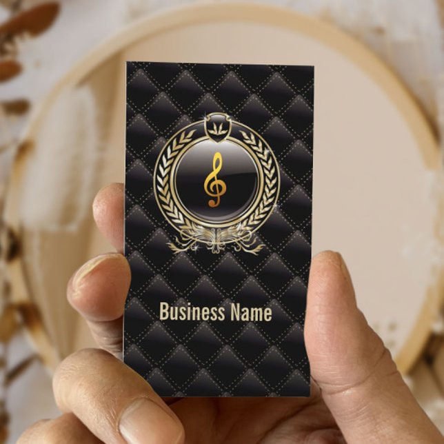 Tarjeta de presentación de Royal Black Music Lesso (Subido por el creador)