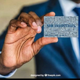 Tarjeta de presentación de Sapphire Leaf