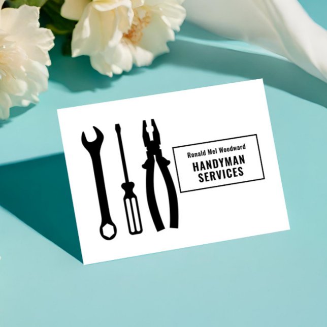 Tarjeta de presentación de servicios simples para  (Subido por el creador)