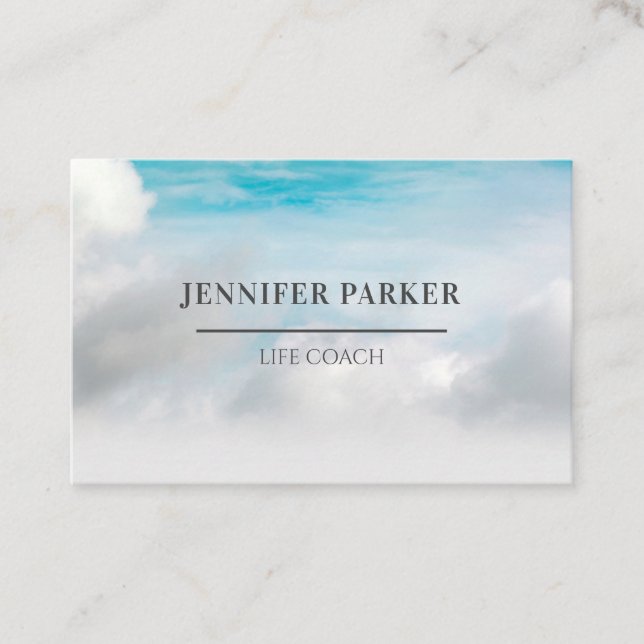 Tarjeta de presentación de Sky Visitenkarte (Anverso)