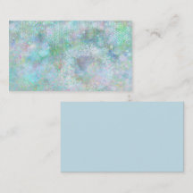 Tarjeta de presentación de Snowflakes con diseño i