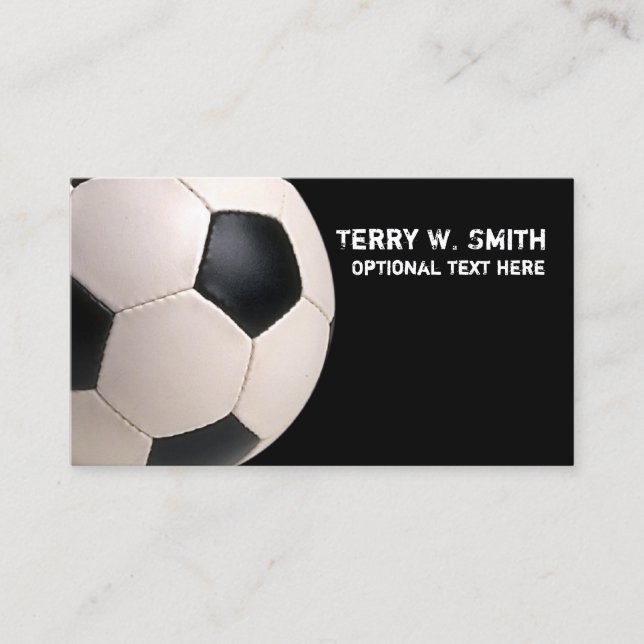 Tarjeta de presentación de Soccer Ball (Anverso)