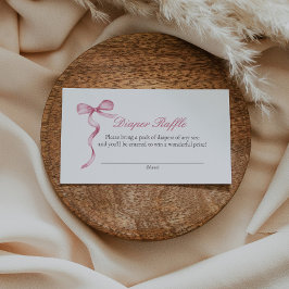 Tarjeta de presentación de solicitud de pañales pa