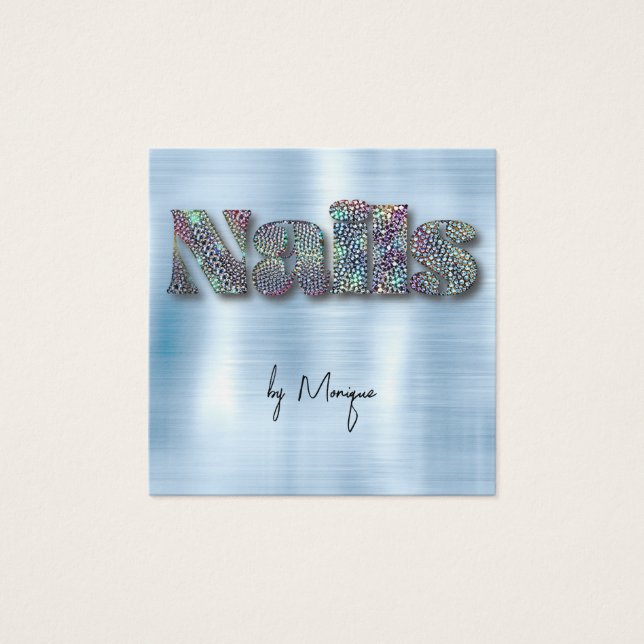 Tarjeta de presentación de tarjetas Holográficas p (Anverso)