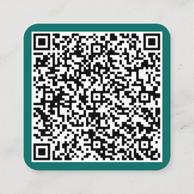 Tarjeta de presentación de texto de Personalizado  (Reverso)