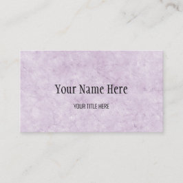 Tarjeta de presentación de textura púrpura de pers