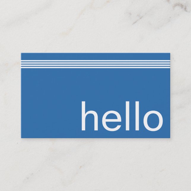 Tarjeta de presentación de traductor profesional (Anverso)