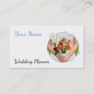 Tarjeta de presentación de Wedding Planner
