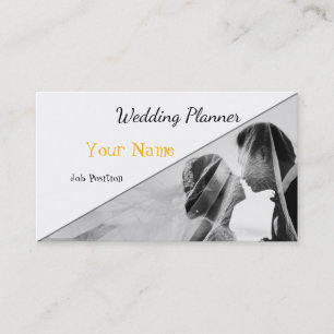 Tarjeta de presentación de Wedding Planner