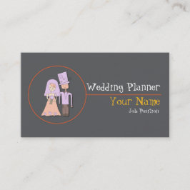Tarjeta de presentación de Wedding Planner