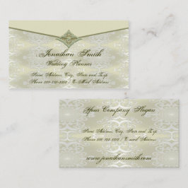 Tarjeta de presentación de Wedding Planner