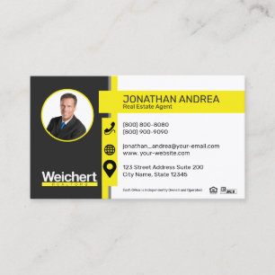 Tarjeta de presentación de Weichert Realtors