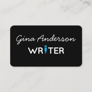 Tarjeta de presentación de Writer