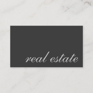 Tarjeta de presentación del agente Gray Manager de