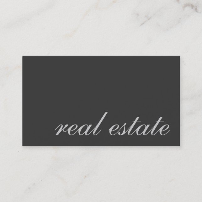 Tarjeta de presentación del agente Gray Manager de (Anverso)