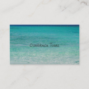 Tarjeta de presentación del Caribe 