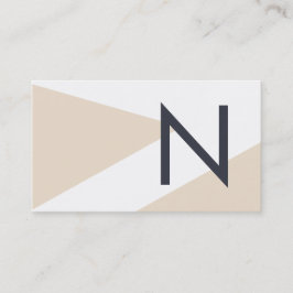 Tarjeta de presentación del consultor de administr