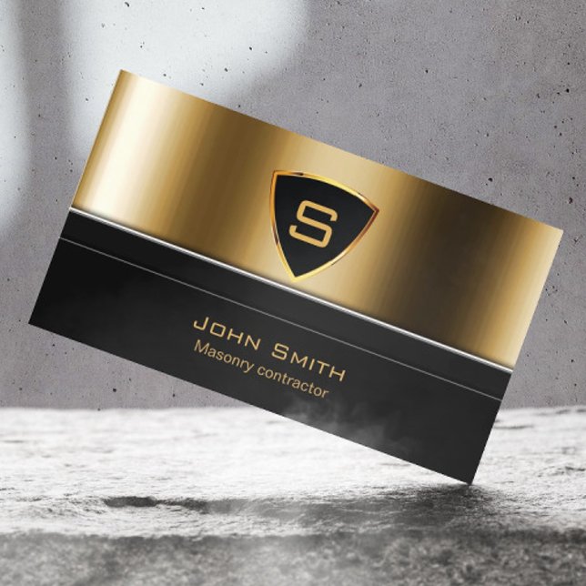 Tarjeta de presentación del contratista Royal Gold (Subido por el creador)