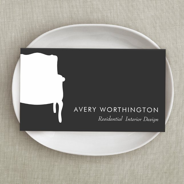 Tarjeta de presentación del diseñador de interiore (Subido por el creador)