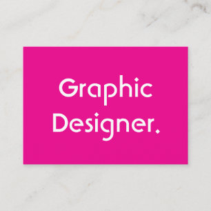 Tarjeta de presentación del diseñador gráfico