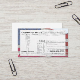 Tarjeta de presentación del formulario de impuesto