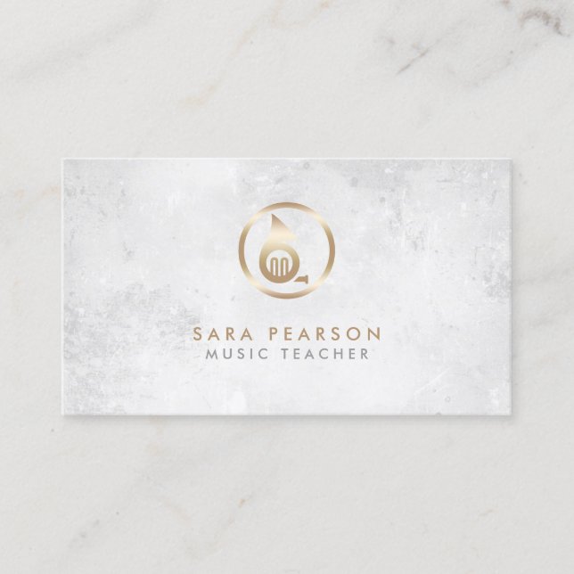 Tarjeta de presentación del icono del Cuerno Franc (Anverso)