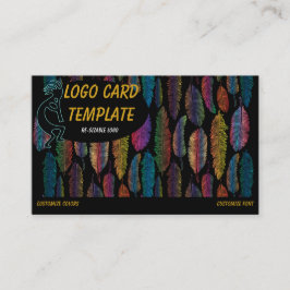 Tarjeta de presentación del logotipo de Kokopelli