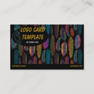 Tarjeta de presentación del logotipo de Kokopelli
