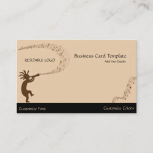 Tarjeta de presentación del logotipo de Kokopelli