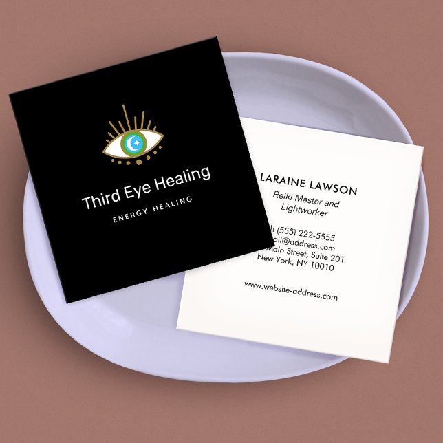 Tarjeta de presentación del logotipo espiritual de (Subido por el creador)