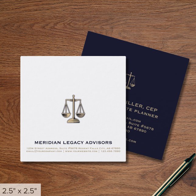 Tarjeta de presentación del logotipo Square Legal  (Subido por el creador)
