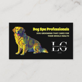 Tarjeta de presentación del Mascota de servicios d