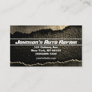Tarjeta de presentación del servicio de reparación