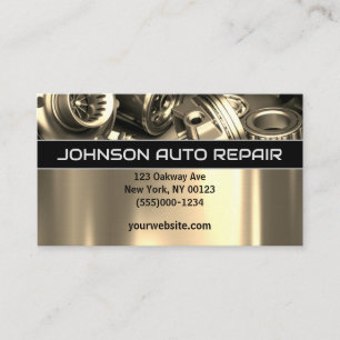 Tarjeta de presentación del servicio de reparación