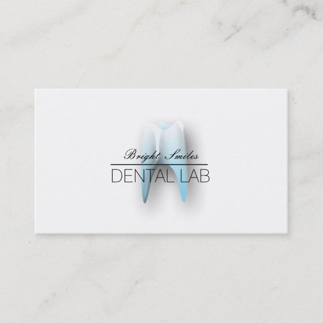 Tarjeta de presentación del servicio dental para d (Anverso)