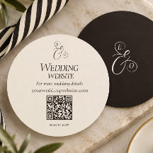 Tarjeta de Presentación del Sitio Web con Monogram