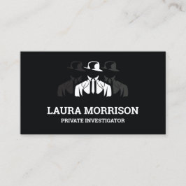 Tarjeta De Presentación detective de investigación privada