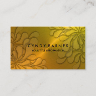 Tarjeta de presentación Dimensional Sheen