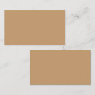 Tarjeta De Presentación Diseño con fondo marrón y borde blanco