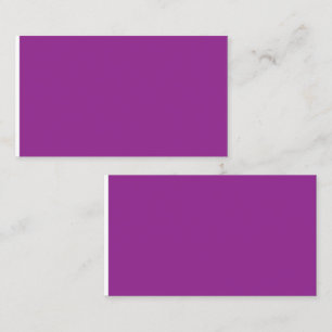 Tarjeta De Presentación Diseño con un impresionante fondo morado y blanco