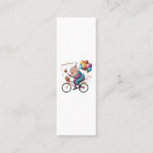 Tarjeta De Presentación Divertido Cumpleaños Feliz Abuela Regalo Ciclismo
